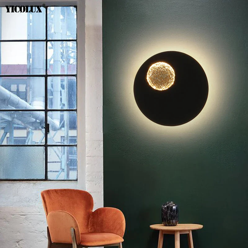 Axya Nordic LED Wall Light for Modern Living Spaces