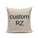 Axyaa Character Print Linen Cushion Cover - 2019 Office Sofa Decor Pillowcase