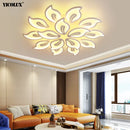 Axya LED Chandelier Lights, Remote Control, Modern Design for Bedroom, Dining, Living Room