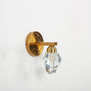 Axyaa LED Crystal Wall Lamp: Modern Nordic Bedroom Decor Fixtures for Living Room, Corridor, Stairs
