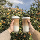 Axyaa Kawaii Tritan Water Bottle Leak-proof Portable Drinking Cup BPA Free