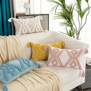 Axyaa Boho Style Tassels Cushion Cover - Home Decor Sofa Bed 45x45cm/30x50cm