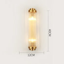 Axyaa Crystal Wall Lamp for TV Background, Living Room, Dining, Bedroom - Modern LED Lighting