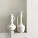 Axya Ceramic Flower Vase, Modern Nordic Decor, Dried Flowers, Living Room & Bedroom Decoration