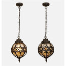 Axyaa Vintage European Style Outdoor Pendant Light for Courtyard Garden