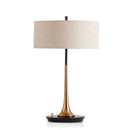 Axyaa Nordic Gold Table Lamp | Modern Light for Bedroom & Study