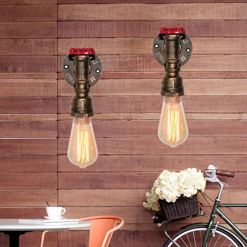 Axya Retro Industrial Wall Light Fixture LED for Home Cafe Bar Sconce Decors