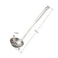 Axyaa 304 Stainless Steel Soup Spoon Colander Kitchen Utensil