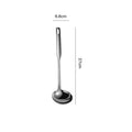 Axyaa Stainless Steel Kitchen Colander Ladle Skimmer Strainer Utensils