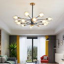 Nordic Glass Ball Chandelier Light by Axyaa - Modern Spotlight Pendant Lamp