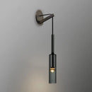 Axyaa Nordic Antique Glass Bottle Wall Lamp