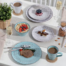 Axya VANCASSO VINE Stoneware Dinnerware Set for 12 - 16/32/48 Pcs
