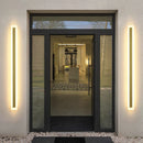 Axyaa LED Wall Lamp: Waterproof Dimmable Outdoor Sconce Light for Garden, Porch, Street
