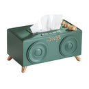 Axya Speaker-Shaped Tissue Box: Creative Desktop Storage & Decor