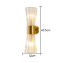 Axyaa Crystal Wall Sconce for Indoor Lighting, Living Room, TV Background, Staircase, Hallway