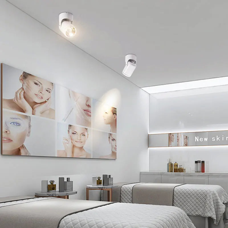 Axyaa Rotatable LED Wall Light for Balcony Aisle Stair Store Cabinet.