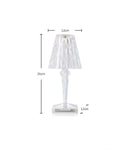 Axyaa LED Christmas Fairy Atmosphere Table Lamp for Home Bedroom Decoration