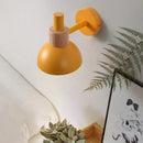 Axyaa Nordic Wooden Wall Light Bedside Lamp for Home Kitchen Aisel Restaurant Stairs