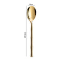 Axyaa Stainless Steel Bamboo Handle Cutlery Set - Western Tableware