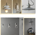 Axyaa Waterproof E27 Ceramic Socket Lamp Holder with Hook - 110-220V