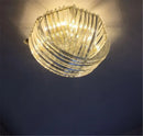 Axyaa Glass Tube Pendant Chandelier: Dining Room Hanging Lamp Fixture