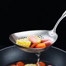 Axyaa Stainless Steel Colander Spoon Strainer Pasta Drainer French Fries Strainer