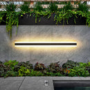 Axya Outdoor LED Wall Light for Courtyard Garden Porch IP65 Long Sconce