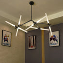 Axyaa Tree Branch Chandelier: Post-modern LED Designer Lamp for Home Decor