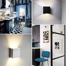 Axyaa Modern Aluminum Wall Sconce for Home Decor and Lighting