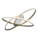 Axyaa Modern LED Ceiling Light for Living Room Bedroom Deco, Dimmable, 110V 220V