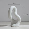 Axyaa Abstract Flower Vase | Modern Home Decor | Ceramic Hydroponic Craft