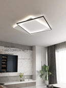 Axyaa Square Minimalist Ceiling Lamp for Bedroom Living Room Modern Nordic Design