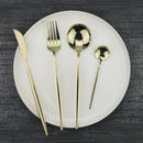 Axyaa Stainless Steel Cutlery Set - Knife Spoon Flatware Dinnerware