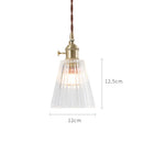 Axyaa Glass Pendant Lights: Nordic Japan Style, Edison Industrial Vintage Lamp for Bar, Cafe, Living Room