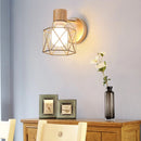 Axyaa Iron Cage LED Wall Light for Home Bedroom Kitchen Restaurant Decor