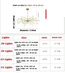 Axyaa Modern G4 LED Iron Chandelier - Stylish Tree Branch Lamp for Home Decor