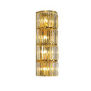 Axyaa Crystal Wall Sconce for Modern Minimalist Style in Living Room or Bedroom