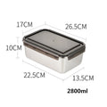 Axyaa Insulated Bento Box: Leakproof, Portable, Fresh-Keeping Container