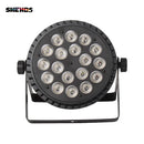 Axyaa LED Flat Par 18x12W RGBW/18x18W RGBWA+UV DJ Stage Lighting DMX512 Disco