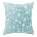 Axyaa Snowflake Flocked Cushion Cover 40x40 50x50