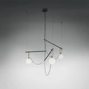 Axyaa Glass Ball Pendant Light: Modern Design for Bedroom, Bar, and Cafe