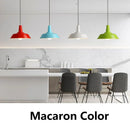 Axyaa Colorful LED E27 Pendant Light for Modern Home Improvement
