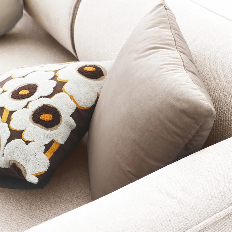 Velvet Pillow Cover 45x45cm for Living Room Sofa Car Decor - Axyaa