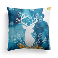 Watercolor Elk Series Polyester Pillow Case Branded for Axyaa