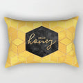 Axyaa Rectangle Lumbar Cushion Cover for Home Sofa Decoration