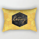Axyaa Rectangle Lumbar Cushion Cover for Home Sofa Decoration