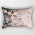 Axyaa Rectangle Lumbar Cushion Cover for Home Sofa Decoration