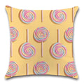 Axyaa Lollipop Candy Printed Cushion Cover 45X45CM for Chair Sofa Decoration