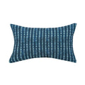 Axyaa Ink Blue Tassel Cushion Cover for Home Decor Bedroom Living Room