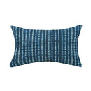 Axyaa Ink Blue Tassel Cushion Cover for Home Decor Bedroom Living Room